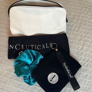Makeup bag with Hydrafacial and Skinceuticals Beauty tools